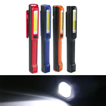 Перезаряжаемый фонарик COB USB для рыбалки на открытом воздухе, Кемпинга, мощного аварийного портативного фонаря, рабочего света, магнитного фонарика