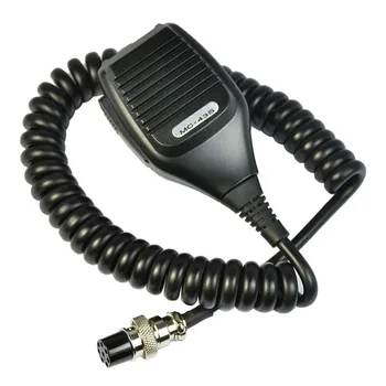 Ручной Плечевой Динамик SV-Hand с Микрофоном для рации Kenwood Radio Walkie Talkie TS-480HX TM-231 TS-990S с Круглым 8-контактным разъемом MC-43S
