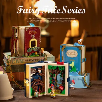 Серия MOC Fairytale Town Строительные блоки, коллекция Алисы, Волшебная Принцесса, Сборник рассказов, Сделай сам, Кирпичи, игрушки для детей