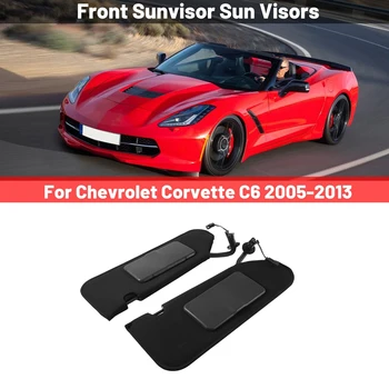 8231006 Солнцезащитные Козырьки Sunvisor С Зеркалами и светодиодными фарами Для Chevrolet Corvette C6 2005-2013