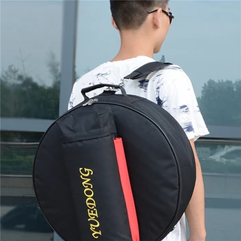 14-дюймовая сумка для малого барабана С хлопковыми барабанными палочками и подставкой для ударного инструмента, водонепроницаемый Оксфордский портативный рюкзак