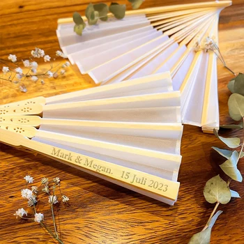 Индивидуальный Лазерный многоцветный однотонный свадебный специальный ручной вентилятор Подарок Подружке Невесты Бамбуковая Шелковая ткань Декоративный вентилятор в китайском стиле
