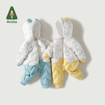 Детская одежда Amila 2022, Весна и осень, Новинка, Короткие рукава, Милая Детская Дышащая хлопковая одежда с сеткой для лазания