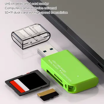 USB3.0 Компьютерный кард-ридер UHS Ultra High Speed Card Reader TF Card Адаптер для чтения памяти SD-карт