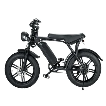 2023 Горячая Продажа OUXI CE E Bike 48V 750W Высокопроизводительный Мотор Электрический Велосипед 20-дюймовая Толстая Шина 12AH 15AH Электрический Горный Велосипед