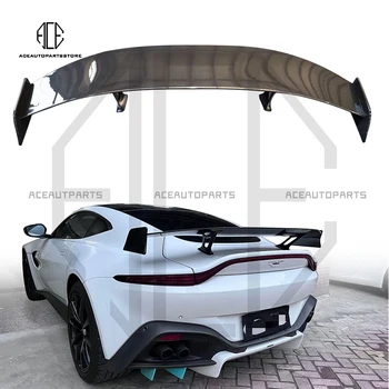 Для Aston Martin Vantnge 2018 2019 2020 2021 2022 2023+ Высококачественное сухое карбоновое волокно, заднее крыло Автомобиля, спойлер багажника