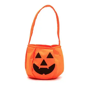 Нетканая сумка из тыквы, трехмерная переносная сумка из тыквы на Хэллоуин, реквизит для Хэллоуина, трехмерная сумка из тыквы