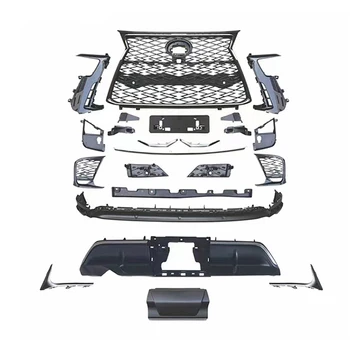 Автомобильный обвес LX600 бампер Обвес для Lexus LX600 F-SPORT Обновление автоаксессуаров Подтяжка лица Решетка радиатора LX600