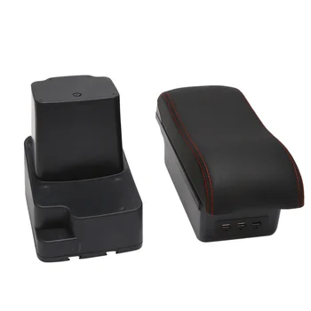 Автомобильный Подлокотник Коробка Для Хранения Аксессуаров Интерьера с USB для Подлокотника 2010-2016