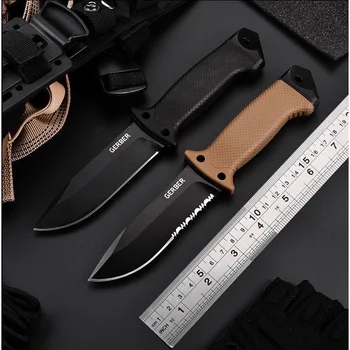 Многофункциональный нож для выживания в дикой природе, предназначенный для пехоты, Охотничий нож, Пожарный в джунглях, Альпинизм, Рыбалка, Аварийный инструмент Str