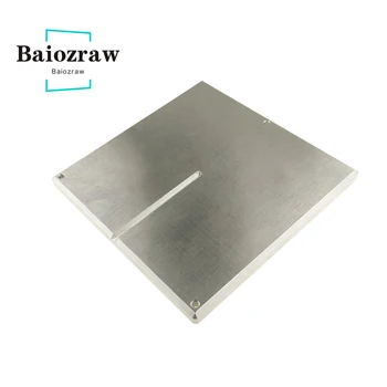 Baiozraw V0.1 V0.2 Аксессуары для печати, опорная плита с подогревом, Алюминиевая Пластина, опорная пластина по оси Z для деталей Voron 0.1