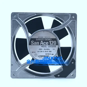 Sanyo Denki 109S078UL AC 200V 18W 16W 120X20X38mm Серверный вентилятор Охлаждения