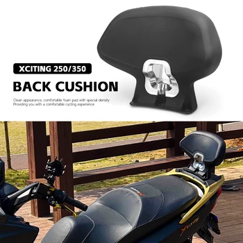Новая Мотоциклетная черная Подушка для спинки заднего пассажирского сиденья для KYMCO XCITING 250 350