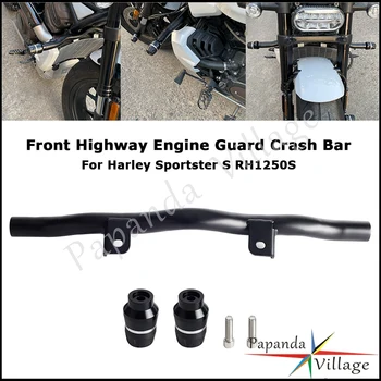 Защита двигателя Мотоцикла Highway От Крушения, Защитная Планка Бампера Для Harley Sportster S RH1250S 2021-23, Защита Мотоциклов От Падения