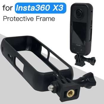 Insta360 X3 Защитный корпус камеры Рамка Чехол для Insta 360 X3 Защита от падения Экшн-рамка Аксессуары для крепления камеры