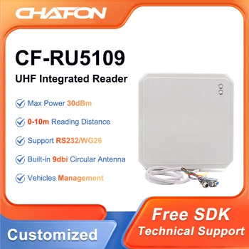 Chafon CF-RU5109 10-метровый UHF RFID Считыватель 902 ~ 928 МГц Интерфейс RS232 WG26 RS485 Бесплатный SDK для систем зарядки транспортных средств