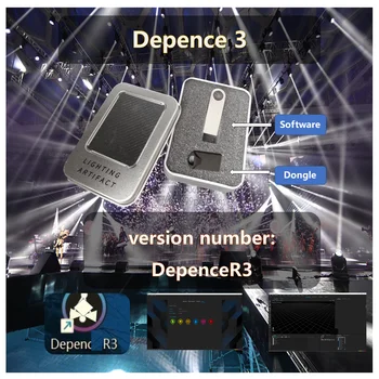 Depence3 USB-накопитель с одним ключом DepenceR3 3.0.11 Depence2 WYSIWYG R44 Madrix 5.0 MA2onpc Avolits Titan