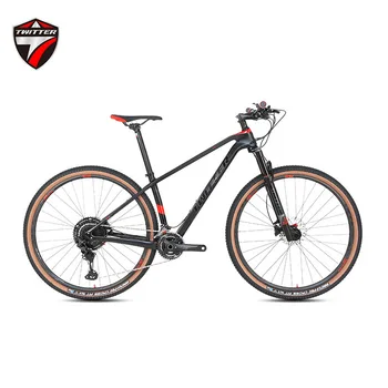 TWITTER WARRIORpro 24 Скоростной горный велосипед MTB из углеродного волокна с переменной скоростью 2 * 12 Shimano 27,5/29 Дюймов для бега по пересеченной местности
