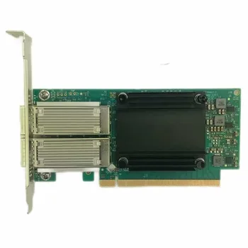 НОВАЯ Плата сетевого адаптера MCX556A-ECAT ConnectX-5 VPI 100GbE с Двумя Портами QSFP28 PCIe 3.0 x16 Сетевые Интерфейсные платы