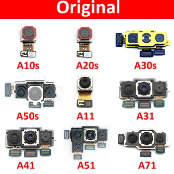 Новая Задняя Большая Задняя Камера Гибкий Кабель Модуль Основной камеры Фронтальная Камера Для Samsung Galaxy A11 A21S A31 A41 A71 A10s A20s A50s A51