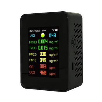 WIFI-Домашний измеритель смога, тестер для анализа качества воздуха, датчик, монитор, Прямая поставка формальдегида