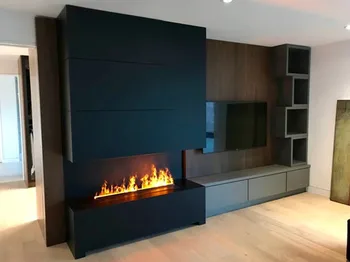 Inno-Fire 30-дюймовый декоративный электрический камин с пламенем Led Электрический камин