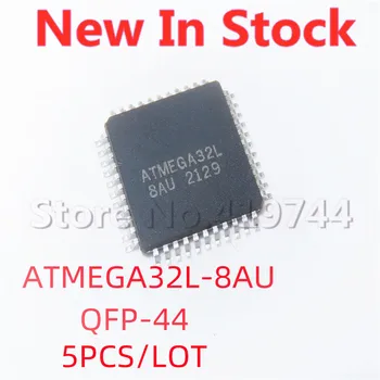 5 шт./лот, 100% Качественный чип микроконтроллера ATMEGA32L-8AU ATMEGA32L SMD QFP-44, 8 бит, В наличии, новый Оригинал