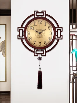 Настенные часы в китайском стиле для гостиной, креативные часы в китайском стиле, настенные часы, модные часы для дома, специальные декоративные часы