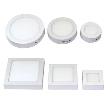 9 Вт 15 Вт 25 Вт Круглый/квадратный светодиодный потолочный светильник с регулируемой яркостью SMD 2835 для домашнего освещения ванной комнаты кухни