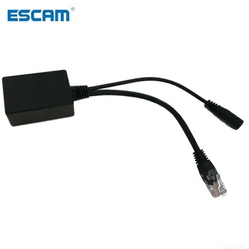 ESCAM Power Over Ethernet Output 48Volts PoE Converter для любых устройств 802.3af или 48V
