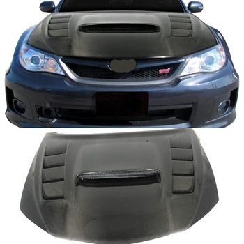 Для Subaru Impreza 2008-2011 годов выпуска капот двигателя из углеродного волокна