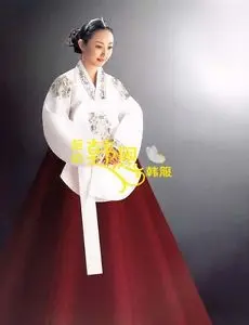 Платье Ханбок Традиционный корейский церемониальный костюм ДАНГУЙ Корейский Королевский костюм