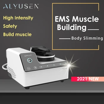Alyusen EMS Электромагнитная стимуляция наращивания мышечной массы, Скульптура тела, устройство для похудения, настольный аппарат для похудения для Спа