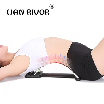 Поясничный диск HANRIVER подчеркивает боль в пояснице, массажирующую поясницу, ортопедическую подушку для домашней растяжки задней части позвоночника