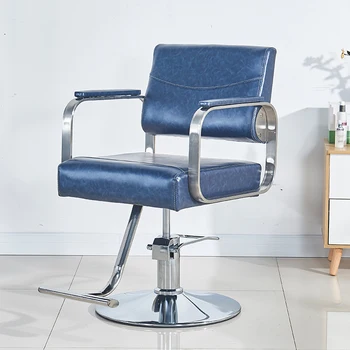 Парикмахерские кресла для педикюра, эстетическая подставка для ног, кожаные Роскошные парикмахерские кресла, Вращающаяся мебель для салона Cadeira MQ50BC