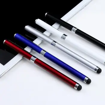 2 В 1 Емкостный планшет с сенсорным экраном Styls Pen Precision Thin для iPhone iPad Телефона Android Телефона Ноутбука Smart Pencil