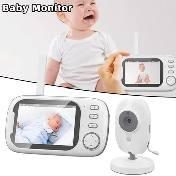 3,5 Дюйм(ов) Мониторы WiFi Детская камера Ручной Поворот Детская Камера Мониторы Беспроводное видео Интеллектуальное Наблюдение Для няни