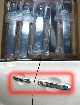 Автомобильные аксессуары Крышка дверной ручки ABS Защитная накладка для дверной ручки Toyota SIENTA 2016 Хром 8 шт. наклейка для укладки