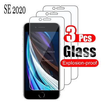 3 шт. для Iphone Se 2020 Стекло Защитное Стекло на Iphone Se 2 Aifon 2020 Se2 Se2020 Защитная пленка для экрана из закаленного Стекла