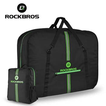 Сумка для переноски велосипеда ROCKBROS, сумка для переноски дорожного велосипеда MTB, сумка для переноски с сумкой для хранения, Велосипедная корзина, Велосипедная дорожная сумка Большой емкости