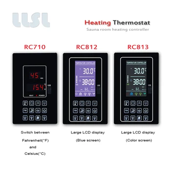 Регулятор температуры в помещении сауны, 110V 220V 30A Термостат для сауны для контроля температуры, освещенности и т.д.,