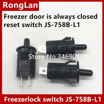 [SA] Электронный выключатель блокировки двери морозильной камеры кнопка сброса нормально закрытого концевого выключателя JS-758B JS-758A-50 шт./лот