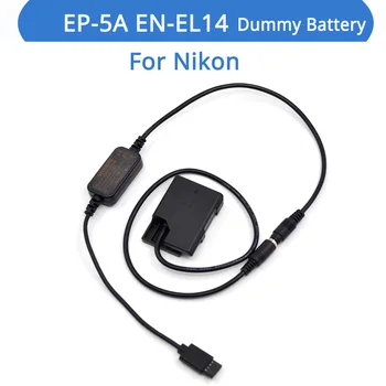 Соединительный кабель EP-5A EN-EL14 для фиктивного аккумулятора DJI Ronin-S Для питания Nikon P7000 P7800 D5500 D5600 D3300 D5100