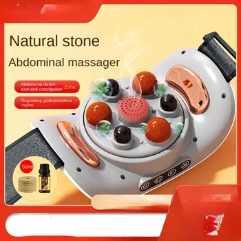 Каменный Массажер для живота, автоматический прижигающий массажер для живота, Алюминитный массаж живота, артефакт