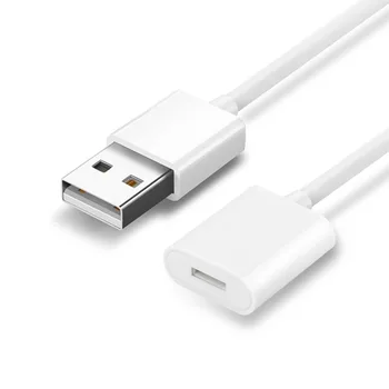 Провод зарядного устройства для Apple Pencil, адаптер, кабель для зарядки, Стилус для сенсорного экрана iPad Pro, удлинитель USB-кабеля от мужчины к женщине
