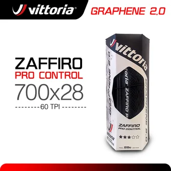 Дорожные шины Vittoria ZAFFIRO PRO CONTTROL 700 × 28C anti-punctureGraphene 2.0 Нейлон 60 TPI Для велосипедных Тренировочных шин
