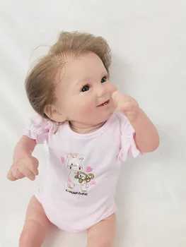 Силиконовая кукла-девочка, Реалистичная виниловая принцесса, Малышка Бебе Реборн, Подарок на День рождения Детей, Boneca Brinquedo Playmate