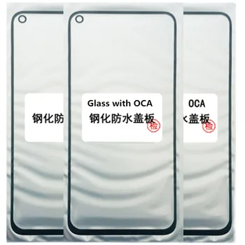 Внешний Стеклянный Объектив с сенсорным экраном Спереди для Xiaomi mi 11 Lite 11Lite с Заменой панели OCA