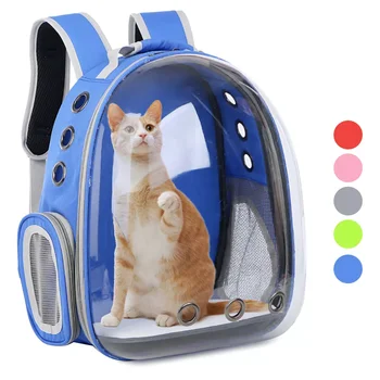 Транспортная сумка для кошек, сумки-переноски для кошек, Дышащие переноски для домашних животных, Рюкзак для маленьких собак и кошек, космическая капсула для путешествий, клетка