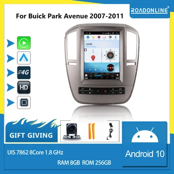 Android 10 1024 * 768 Разрешение 9,7 дюйма Для Buick Park Avenue 2007-2011 UIS7862 8 + 256 ГБ Автомобильная Навигация CarPlay Автомобильное радио